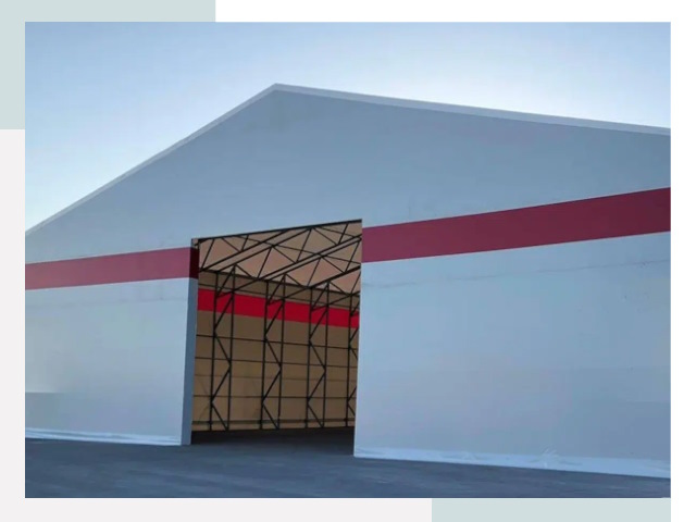 Быстровозводимые ангары в Угличе