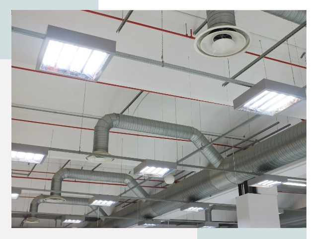 Вентиляция ангаров в Угличе