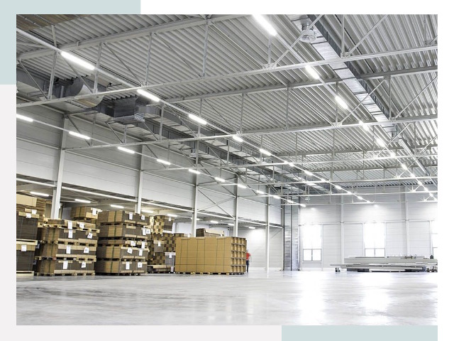 Освещение ангаров в Угличе