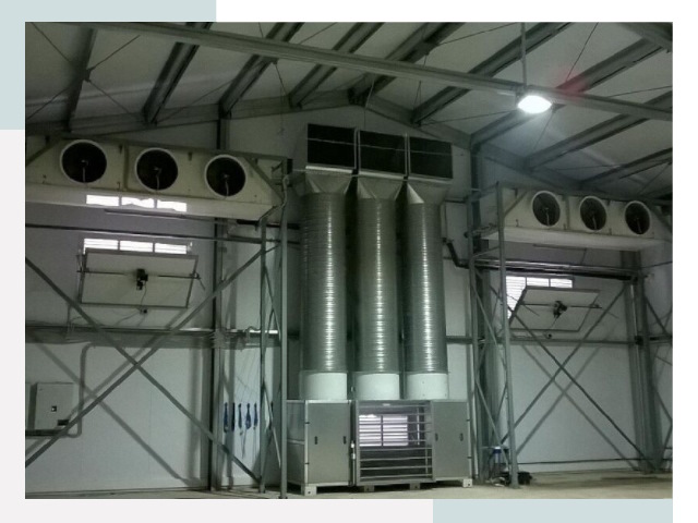 Инженерные системы для ангаров в Угличе