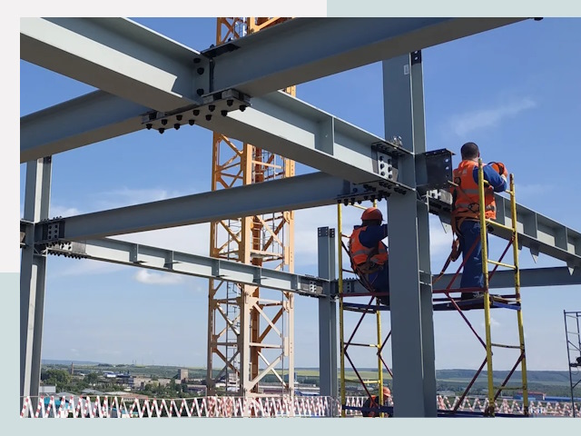 Монтаж металлоконструкций в Угличе